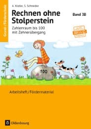 Cover von Rechnen ohne Stolperstein 3B - Zahlenraum bis 100 mit Zehnerübergang - Neubearbeitung