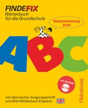 Cover von Findefix - Wörterbuch für die Grundschule - Deutsch - Ausgabe 2006