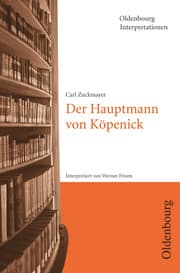 Cover von Carl Zuckmayer: Der Hauptmann von Köpenick