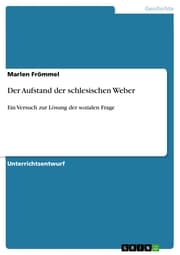 Cover von Der Aufstand der schlesischen Weber