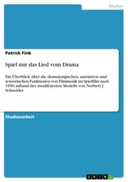 Cover von Spiel mir das Lied vom Drama