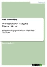 Cover von Zweitsprachentwicklung bei Migrantenkindern