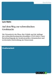 Cover von Auf dem Weg zur schwedischen Großmacht
