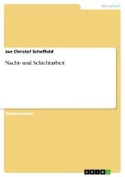 Cover von Nacht- und Schichtarbeit