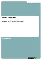 Cover von Jugend und Drogenkonsum