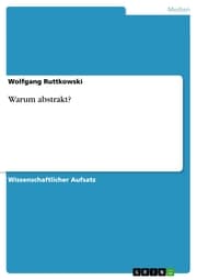 Cover von Warum abstrakt?