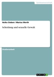 Cover von Scheidung und sexuelle Gewalt