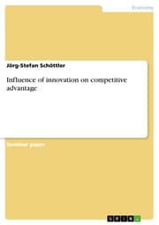 Cover von Influence of innovation on competitive advantage
