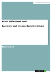 Cover von Klassische und operante Konditionierung