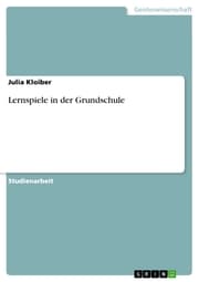 Cover von Lernspiele in der Grundschule