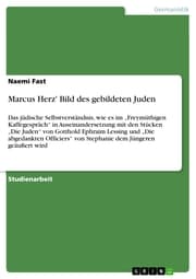 Cover von Marcus Herz' Bild des gebildeten Juden