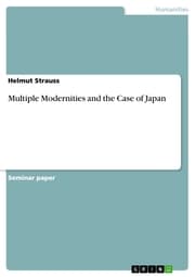 Cover von Multiple Modernities and the Case of Japan