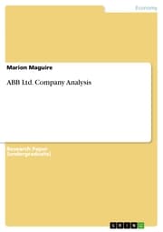 Cover von ABB Ltd. Company Analysis