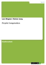 Cover von Projekt Gangstudien