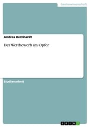 Cover von Der Wettbewerb im Opfer