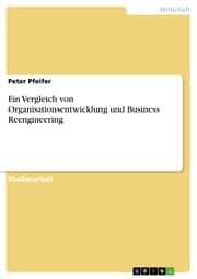 Cover von Ein Vergleich von Organisationsentwicklung und Business Reengineering