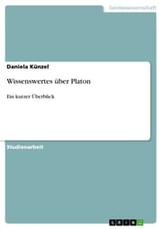 Cover von Wissenswertes über Platon