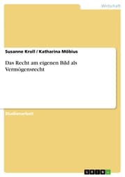 Cover von Das Recht am eigenen Bild als Vermögensrecht