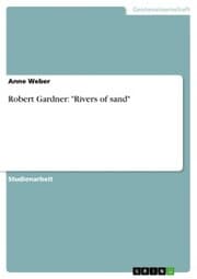 Cover von Robert Gardner: 'Rivers of sand'