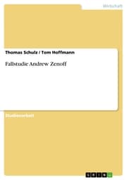 Cover von Fallstudie Andrew Zenoff