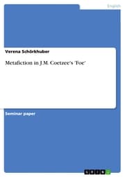 Cover von Metafiction in J.M. Coetzee's 'Foe'