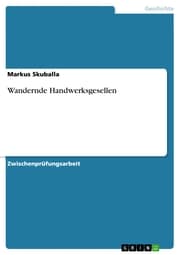 Cover von Wandernde Handwerksgesellen