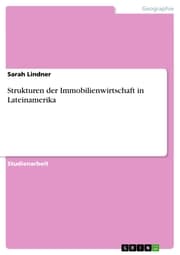 Cover von Strukturen der Immobilienwirtschaft in Lateinamerika