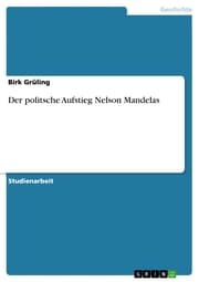 Cover von Der politsche Aufstieg Nelson Mandelas