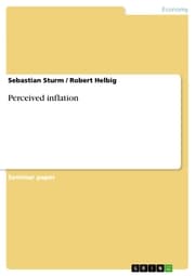 Cover von Perceived inflation