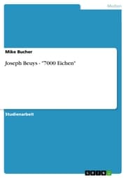 Cover von Joseph Beuys - '7000 Eichen'
