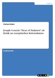 Cover von Joseph Conrads 'Heart of Darkness' als Kritik am europäischen Kolonialismus