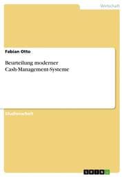 Cover von Beurteilung moderner Cash-Management-Systeme
