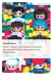 Cover von Peter L.Berger und Thomas Luckmann: Die gesellschaftliche Konstruktion der Wirklichkeit