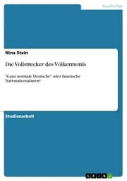 Cover von Die Vollstrecker des Völkermords