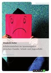 Cover von Schulsozialarbeit im Spannungsfeld zwischen Familie, Schule und Jugendhilfe