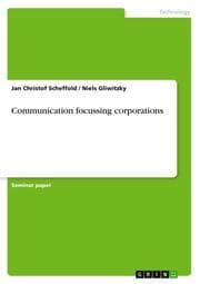 Cover von Communication focussing corporations