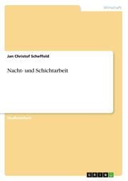 Cover von Nacht- und Schichtarbeit