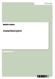 Cover von Auslandsadoption