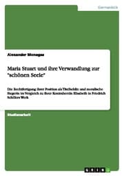 Cover von Maria Stuart und ihre Verwandlung zur 'schönen Seele'