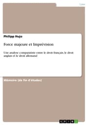 Cover von Force majeure et Imprévision