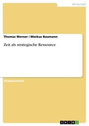 Cover von Zeit als strategische Ressource
