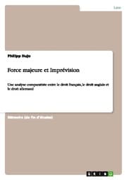 Cover von Force majeure et Imprévision