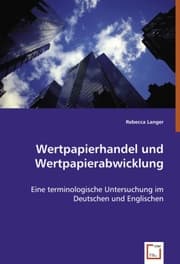 Cover von Wertpapierhandel und Wertpapierabwicklung
