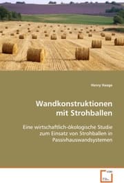 Cover von Wandkonstruktionen mit Strohballen