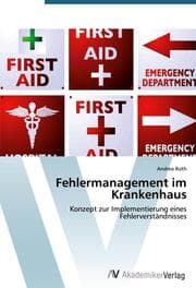 Cover von Fehlermanagement im Krankenhaus