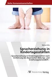 Cover von Spracherziehung in Kindertagesstätten