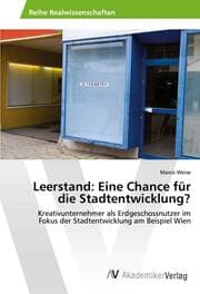Cover von Leerstand: Eine Chance für die Stadtentwicklung?