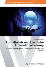 Cover von Born Globals und klassische Internationalisierung