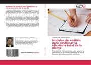 Cover von Modelos de análisis para gestionar la eficiencia total de la planta