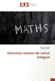 Cover von Exercices résolus de calcul intégral